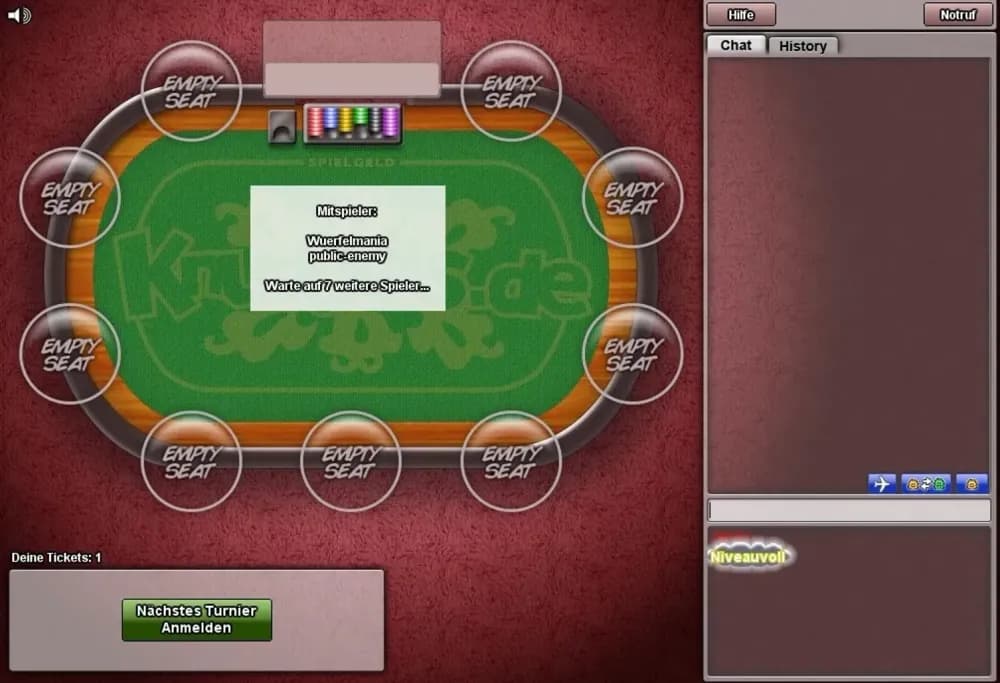 Knuddel Poker Bot